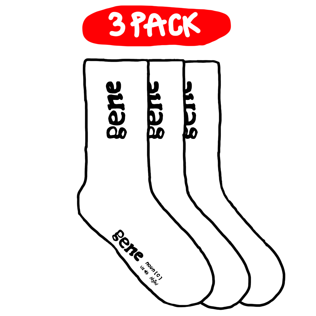 3 pack - skarpeteki gene